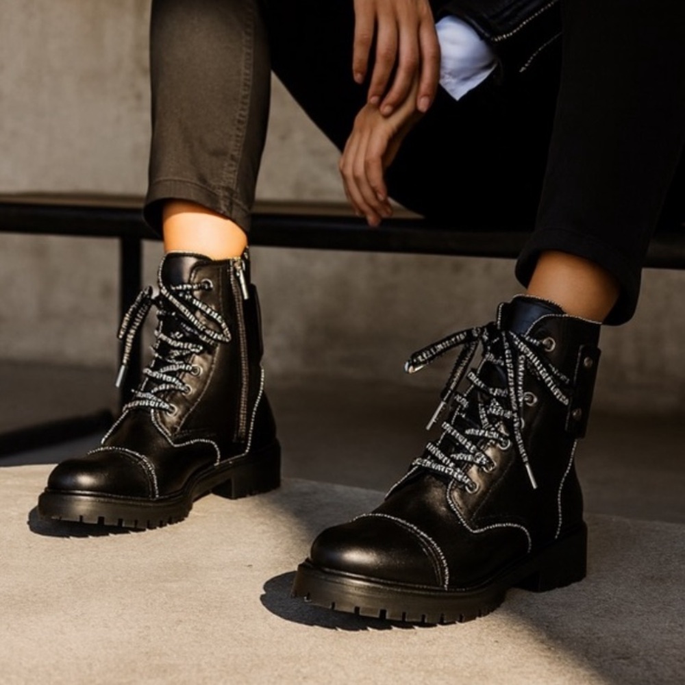 NWT Zadig & Voltaire combat boots size 36 or 6.